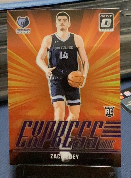 2024-25 Panini Donruss Optic Express Lane #10 Zach Edey — front