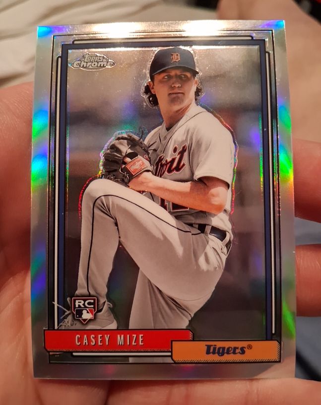2021 Topps Chrome #TC92-20 Casey Mize — front