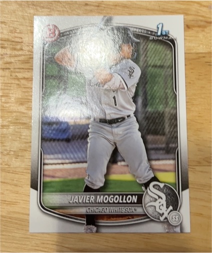 2025 Bowman #BP-68 Javier Mogollon — front