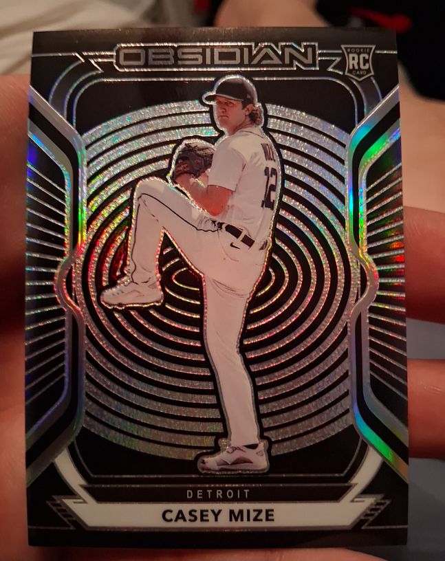 2021 Panini Chronicles Obsidian #59 Casey Mize — front
