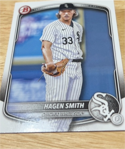 2025 Bowman Prospects #BP-44 Hagen Smith — front