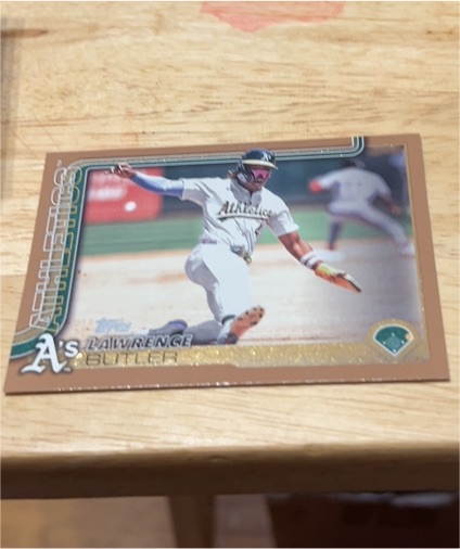 2025 Topps Series 1 #106 Lawrence Butler — front