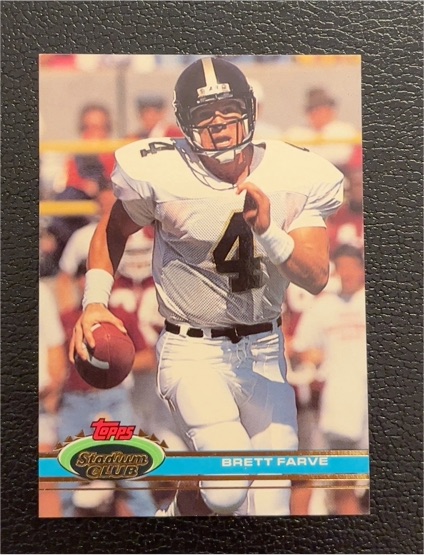 1991 Topps Stadium Club #94 Brett Favre — front