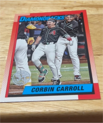 2025 Topps Series 1 #T90-45 Corbin Carroll — front