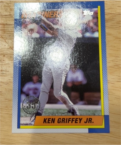 2025 Topps Series 1 Retro 1990 Topps Baseball #T90-76 Ken Griffey Jr. — front