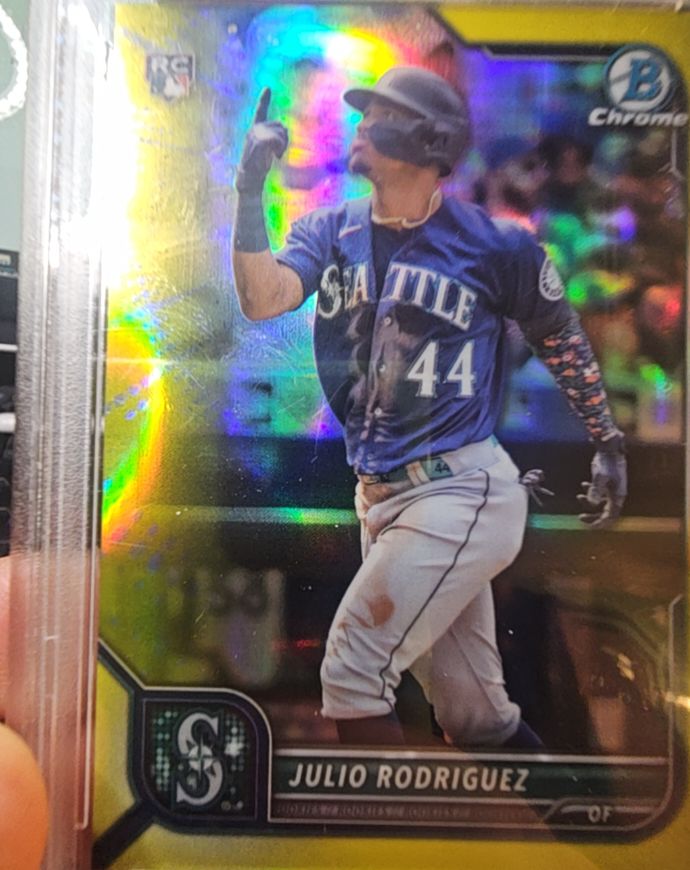 2022 Bowman Chrome #48 Julio Rodriguez — front