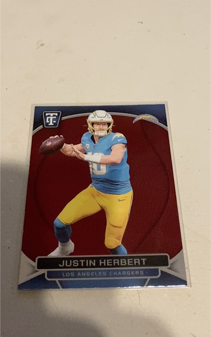2024 Panini Totally Certified #48 Justin Herbert — front