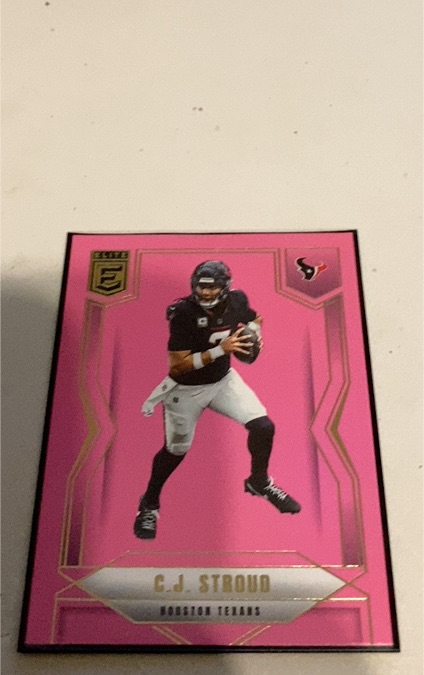 2025 Panini Donruss Elite Pink #unknown C.J. Stroud — front
