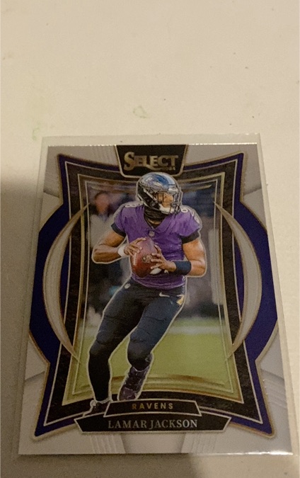 2024 Panini Select #35 Lamar Jackson Concourse — front