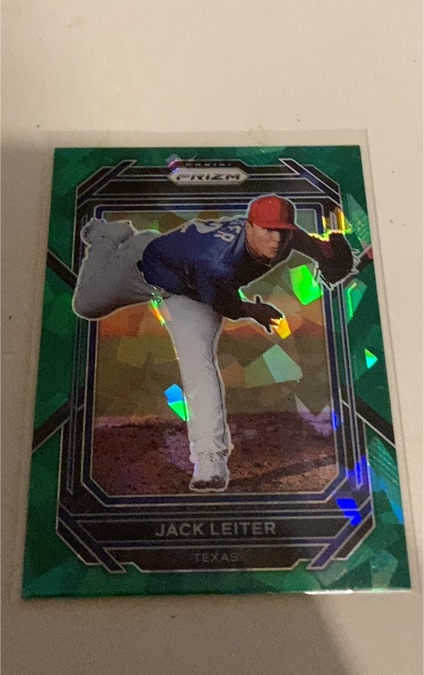 2023 Panini Prizm #101 Jack Leiter — front