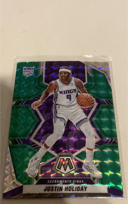 2023 Panini Mosaic Genesis #186 Justin Holiday — front