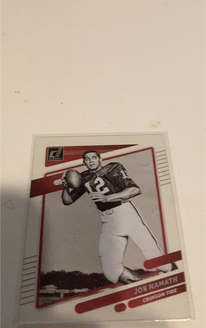 2023 Donruss Clearly #11 Joe Namath — front