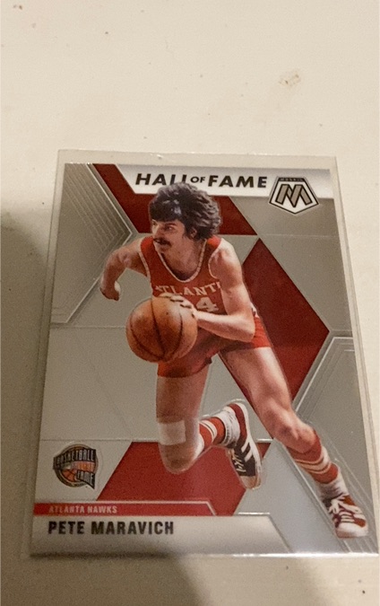 2019-20 Panini Mosaic #295 Pete Maravich — front