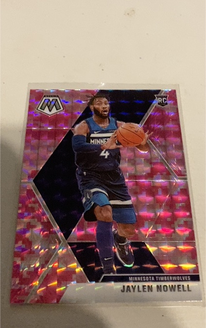 2019-20 Panini Mosaic #212 Jaylen Nowell — front