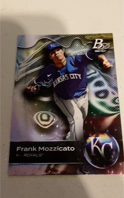 2023 Bowman Platinum #TOP-87 Frank Mozzicato — front