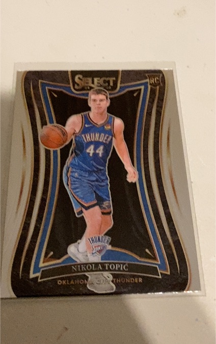 2024-25 Panini Select #396 Nikola Topic — front