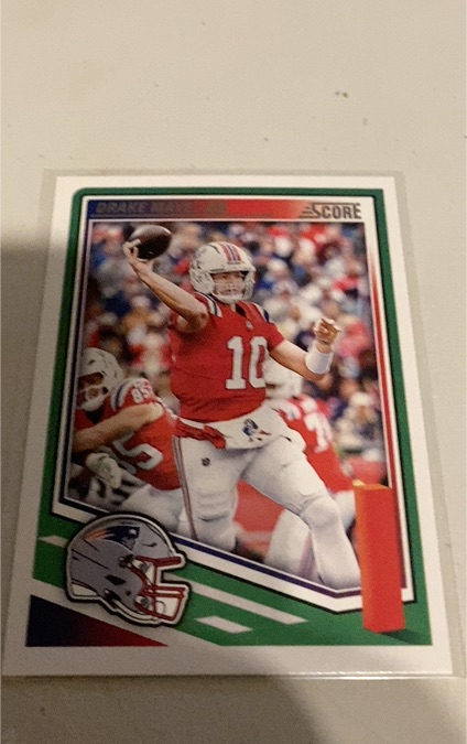 2025 Panini Score #10 Mac Jones — front