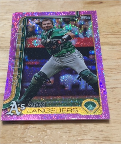 2025 Topps Series 1 #158 Shea Langeliers — front