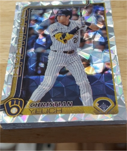 2025 Topps Series 1 #49 Christian Yelich — front