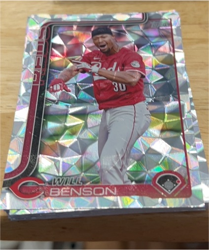 2025 Topps Series 1 #52 Will Benson — front