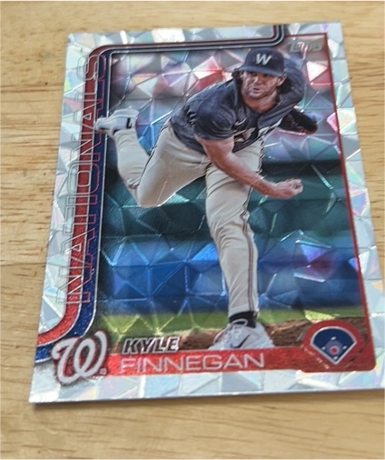 2025 Topps Series 1 #254 Kyle Finnegan — front