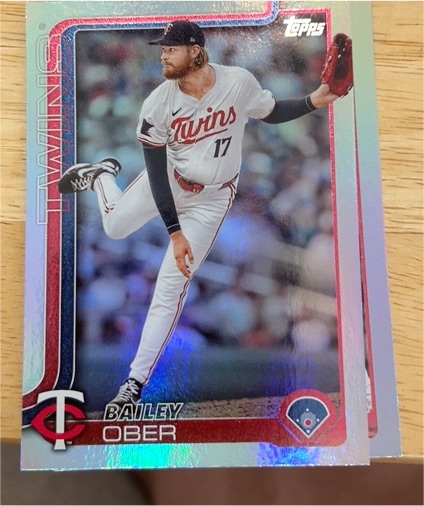 2025 Topps Series 1 #12 Bailey Ober — front