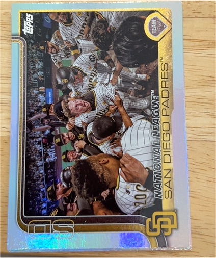 2025 Topps #39 San Diego Padres Team — front