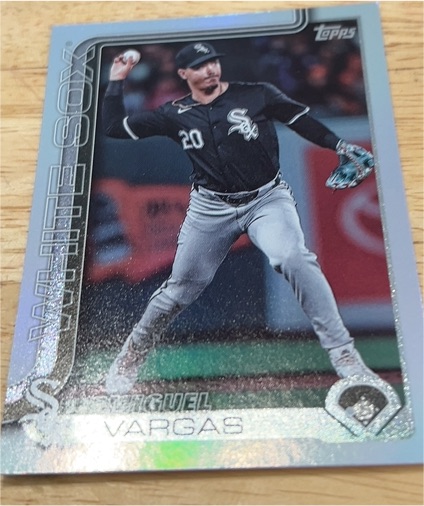 2025 Topps Series 1 #190 Miguel Vargas — front