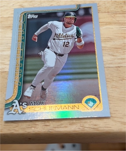 2025 Topps Series 1 #305 Max Schuemann — front