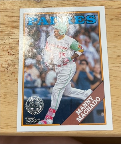 2023 Topps Series 1 1988 Topps Baseball #T88-47 Manny Machado — front