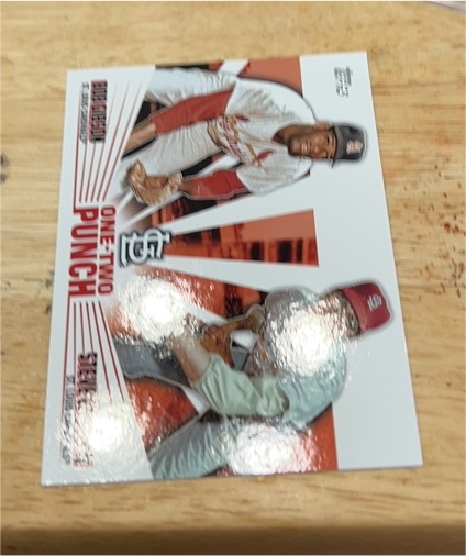 2023 Topps #12P-22 Bob Gibson / Steve Carlton One-Two Punch — front