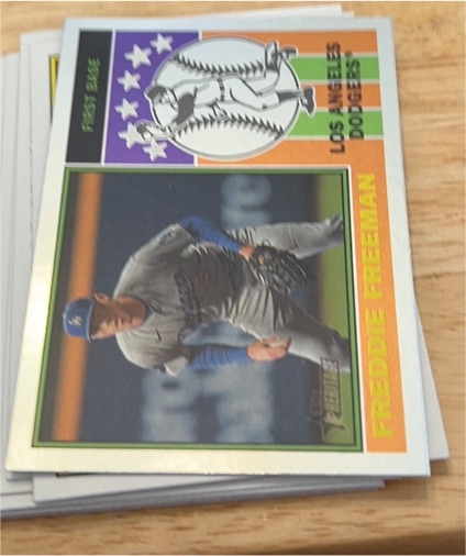 2025 Topps Heritage 1976 Player Icons #76PI-1 Freddie Freeman — front