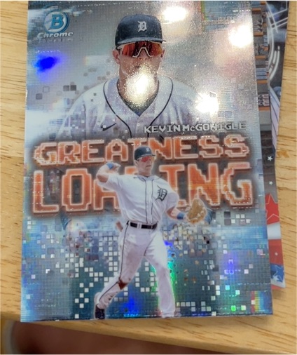 2025 Bowman Chrome #GL-9 Kevin McGonigle — front