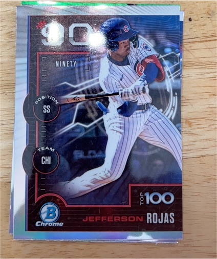 2025 Bowman #BTP-90 Jefferson Rojas — front