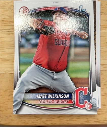 2025 Bowman #BP-145 Matt Wilkinson — front