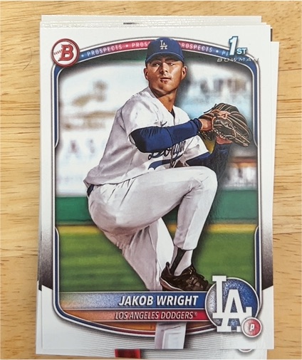 2025 Bowman #BP-143 Jakob Wright — front