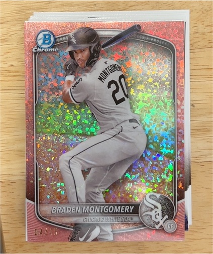 2025 Bowman Chrome Prospects #BCP-132 Braden Montgomery — front