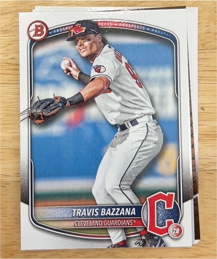 2025 Bowman #BP-131 Travis Bazzana — front