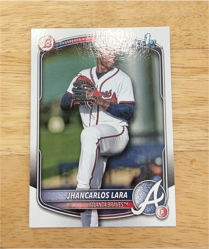 2025 Bowman Prospects #BP-126 Jhancarlos Lara — front