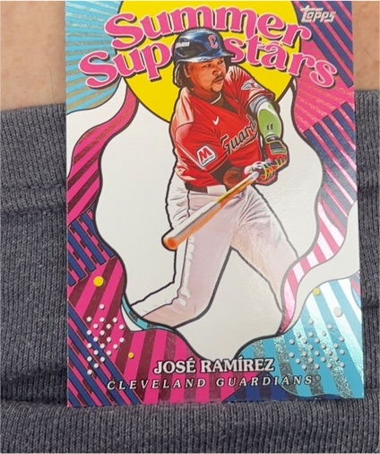 2025 Topps Series 2 #SS-12 José Ramírez — front