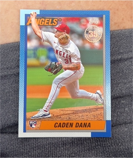 2025 Topps Series 2 1990 Topps #90B2-28 Caden Dana — front