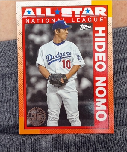 2025 Topps Series 2 #90AS-28 Hideo Nomo 1990 All-Star Insert Dodgers — front