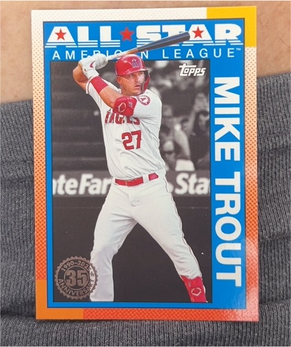 2025 Topps Series 2 #90AS-10 Mike Trout — front