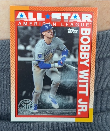 2025 Topps Series 2 #90AS-50 Bobby Witt Jr. All-Star — front