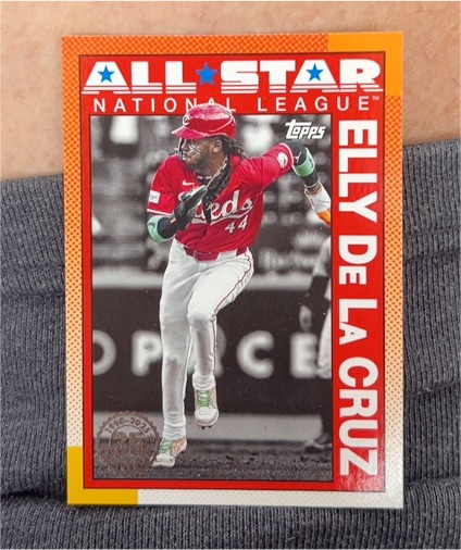 2025 Topps Series 2 1990 Topps Baseball All-Stars #90AS-6 Elly De La Cruz — front