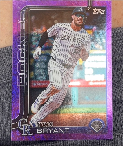 2025 Topps Series 2 #405 Kris Bryant — front