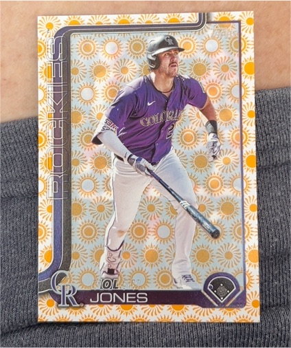2025 Topps Series 2 #403 Nolan Jones — front