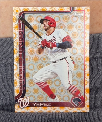 2025 Topps Series 2 #679 Juan Yepez — front