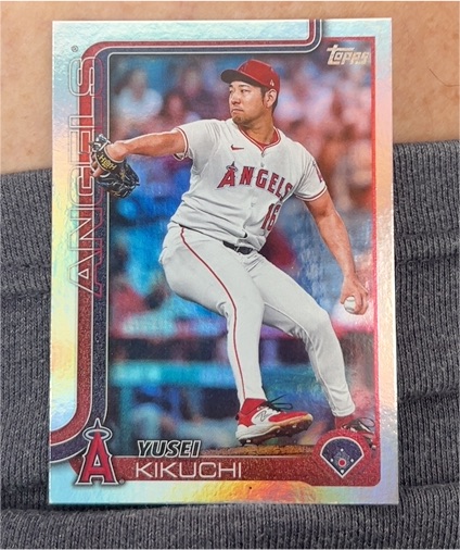 2025 Topps Series 2 #592 Yusei Kikuchi — front