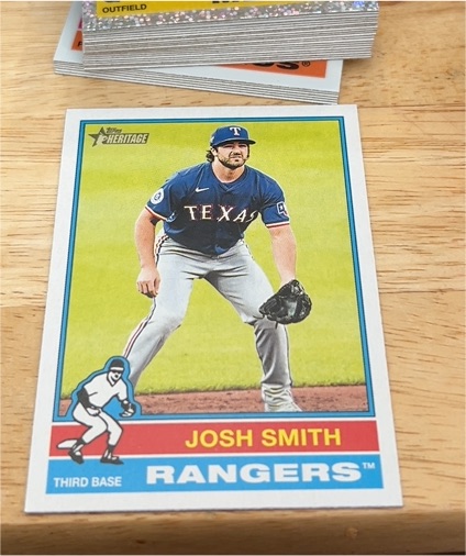 2025 Topps Heritage #265 Josh Smith — front